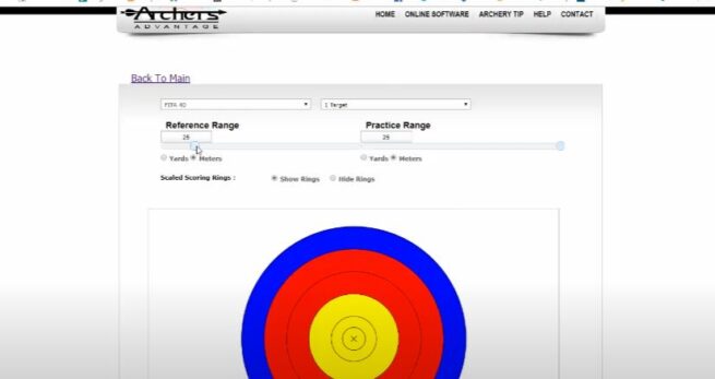 Software for archers